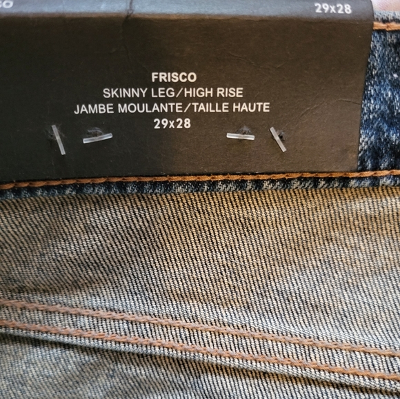 Silver Frisco High-rise Skinny Jeans Size 29 Indigo - Picture 11 of 14